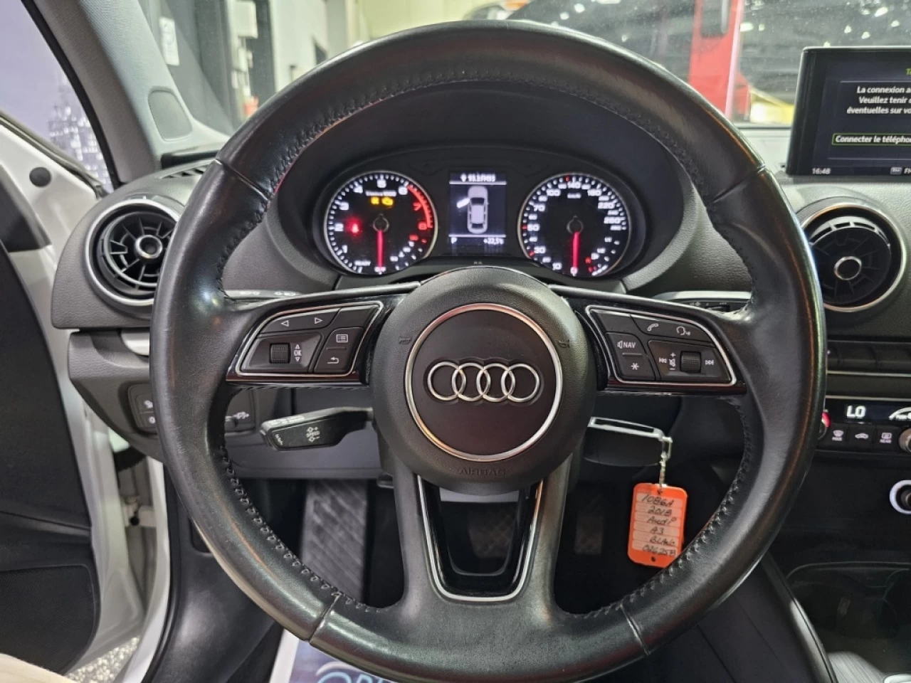 2018 Audi A3 berline PROGRESSIV AWD 2.0T TOIT PANO SEULEMENT 116 500KM Image principale