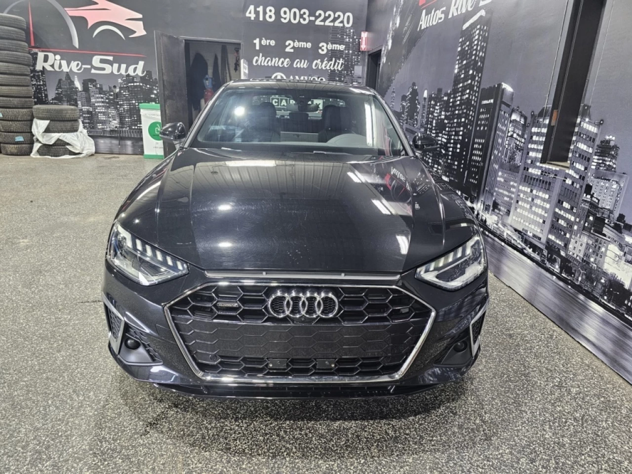 2021 Audi berline A4 PROGRESSIV S LINE TOIT CUIR GPS SEULEMENT 39 000KM Image principale