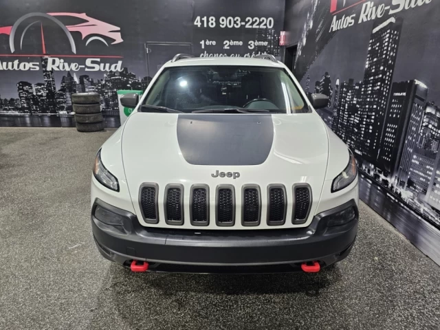 Jeep Cherokee TRAILHAWK V6 3.2L 4X4 CUIR NAV AVEC 175 000KM 2016