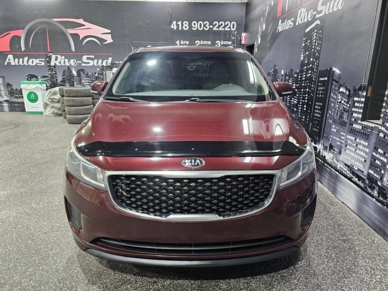 2016 Kia Sedona LX+ PORTE AUTOMATIQUE CAMERA A/C AVEC 201 600 KM Image principale