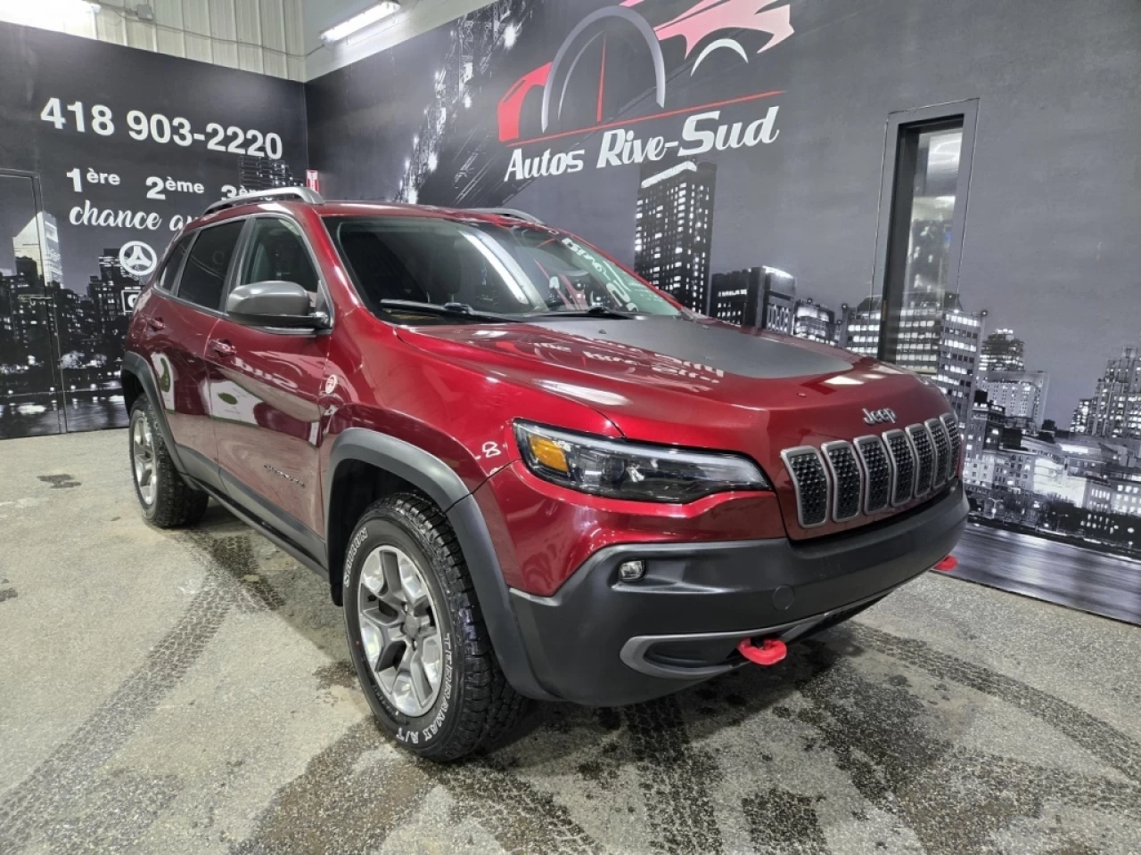 2019 Jeep Cherokee Trailhawk 4X4 V6 FULL ÉQUIPÉ AVEC 155 600KM Image principale