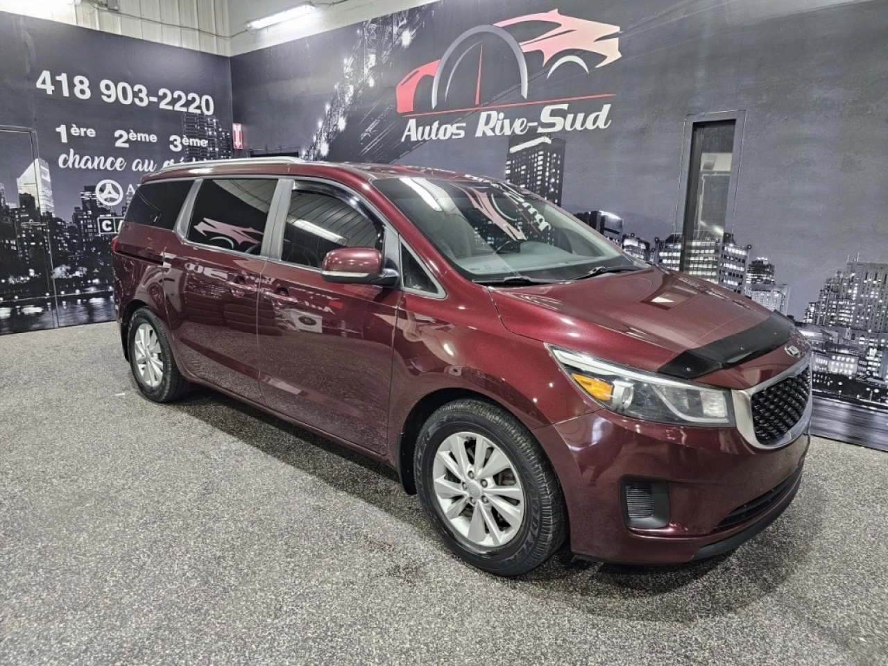 2016 Kia Sedona LX+ PORTE AUTOMATIQUE CAMERA A/C AVEC 201 600 KM Image principale