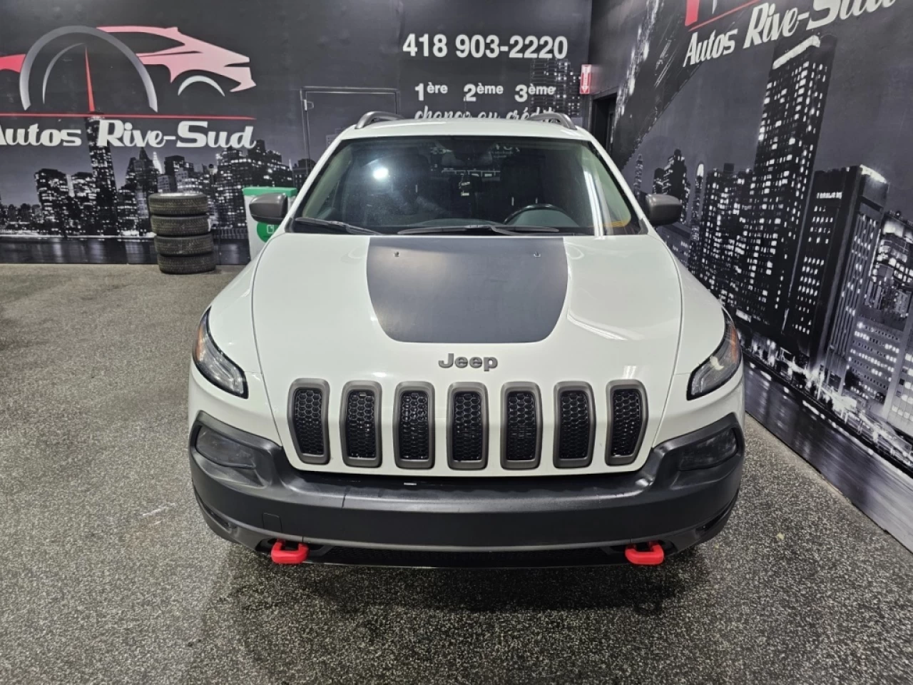 2016 Jeep Cherokee TRAILHAWK V6 3.2L 4X4 CUIR NAV AVEC 175 000KM Image principale