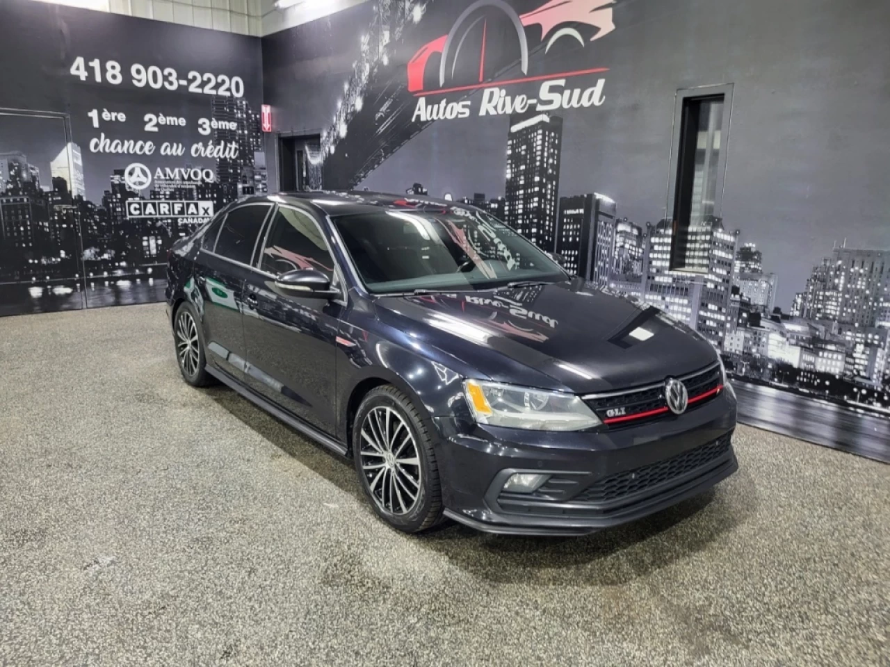 2016 Volkswagen Jetta GLI 2.0 TURBO FULL CUIR GPS AVEC 166 600KM Image principale