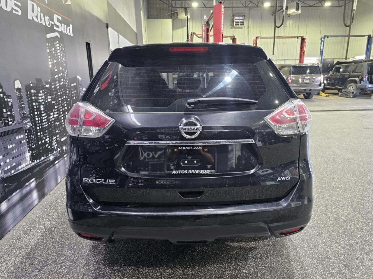 2016 Nissan Rogue S AWD CAMERA  A/C AVEC 155 600KM Image principale