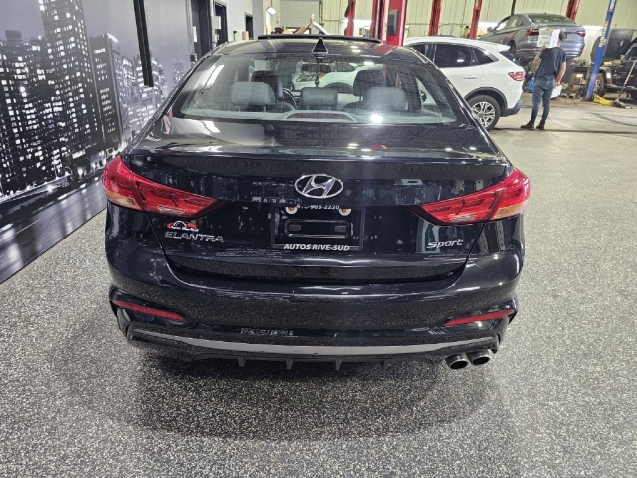 2018 Hyundai Elantra SPORT 1.6 TURBO AUTOMATIQUE CUIR TOIT AVEC 53 300K Main Image