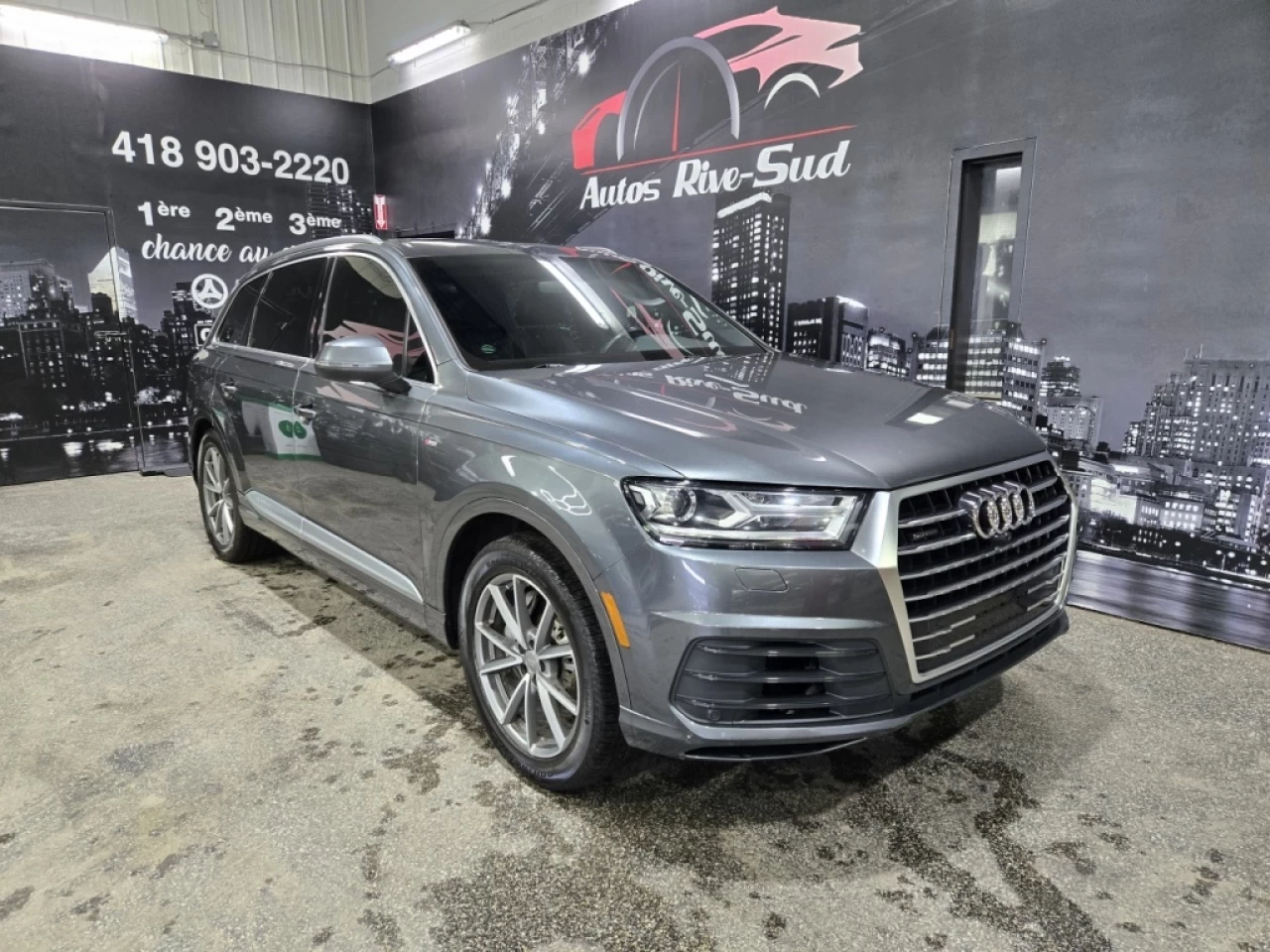 2018 Audi Q7 Progressiv S LINE QUATTRO CUIR TOIT AVEC 135 300KM Main Image