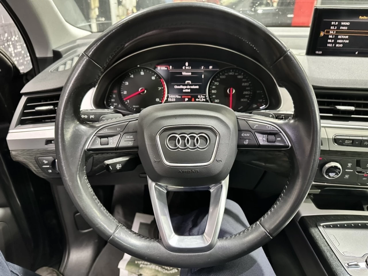 2018 Audi Q7 KOMFORT TOIT PANO CUIR SEULEMENT 140 800KM Image principale