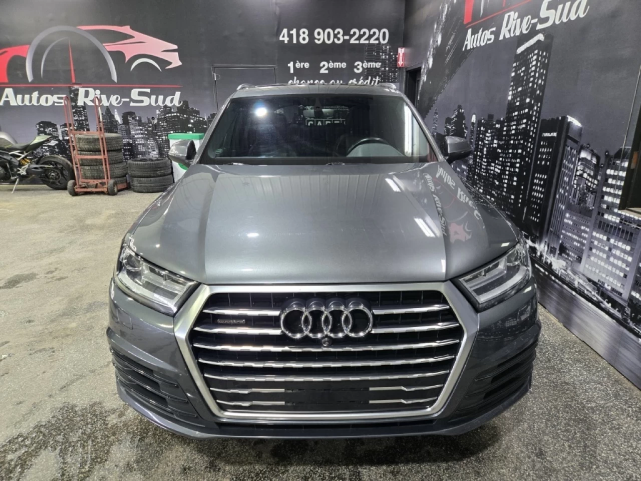 2018 Audi Q7 Progressiv S LINE QUATTRO CUIR TOIT AVEC 135 300KM Main Image