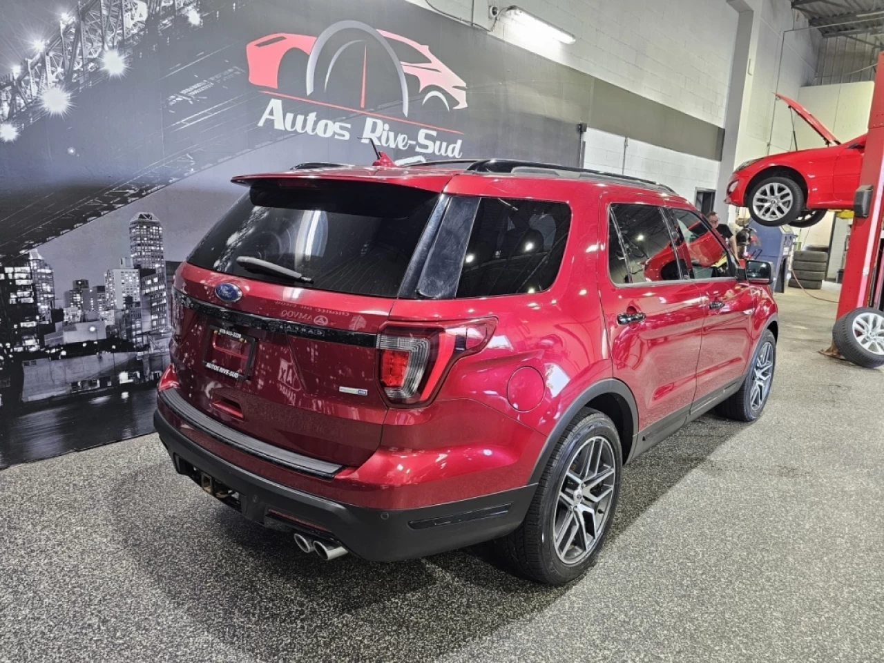 2018 Ford Explorer SPORT AWD 3.5L ECOBOOST TOIT CUIR AVEC 169 400KM Main Image