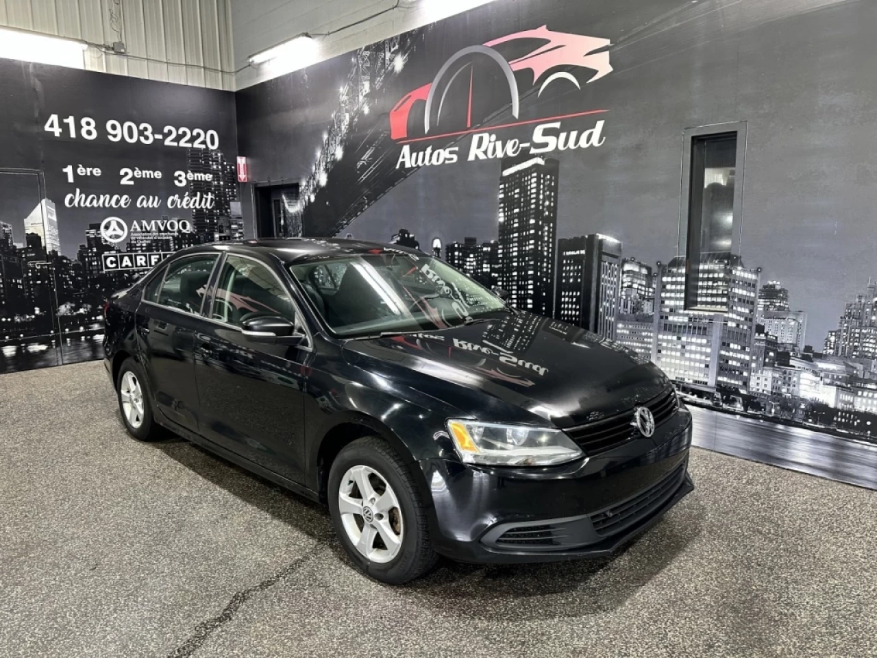 2013 Volkswagen Jetta Comfortline MANUELLE A/C AVEC 173 500KM Image principale