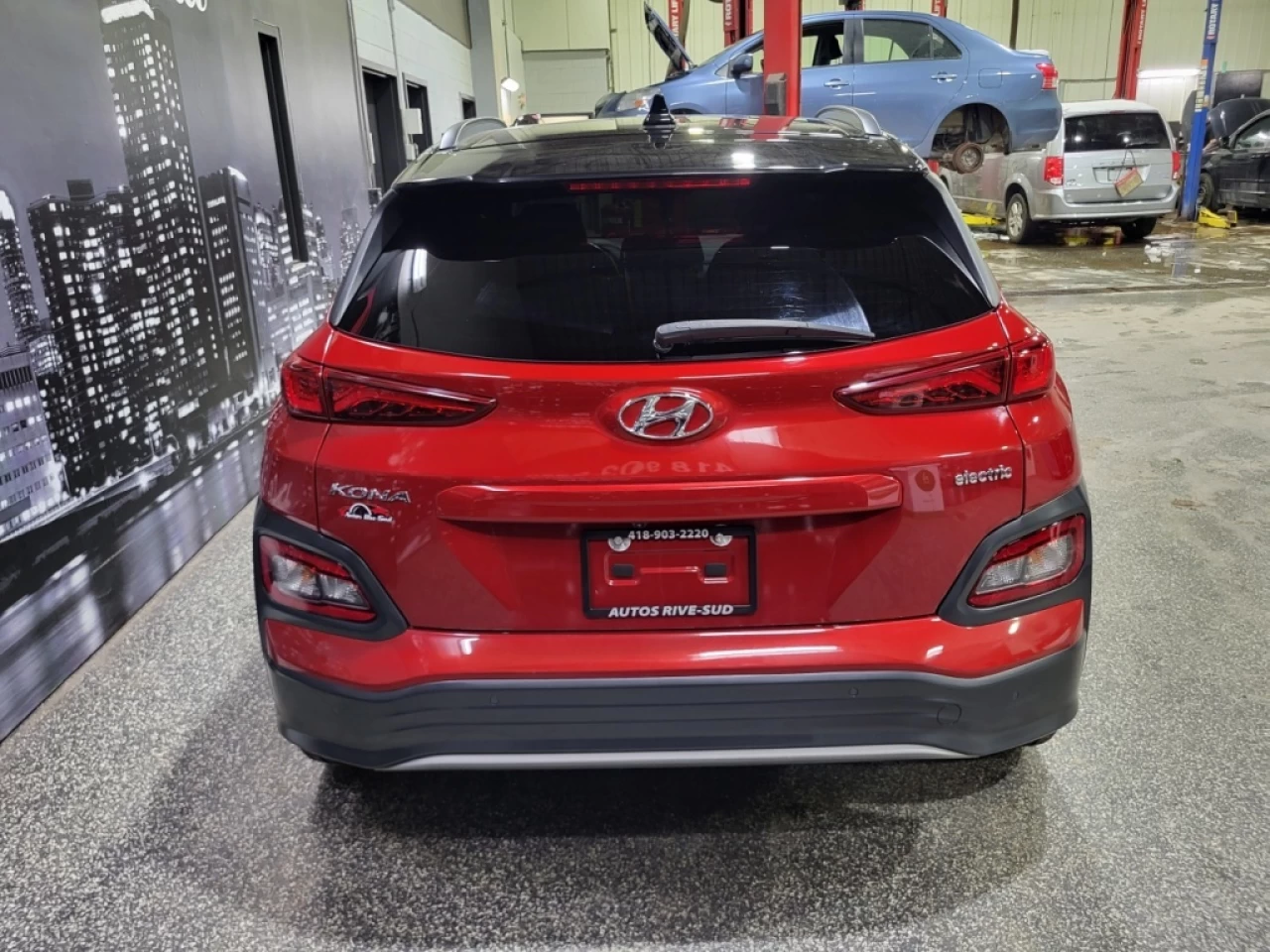 2020 Hyundai Kona Electric Preferred w-Two-Tone Roof FWD Image principale