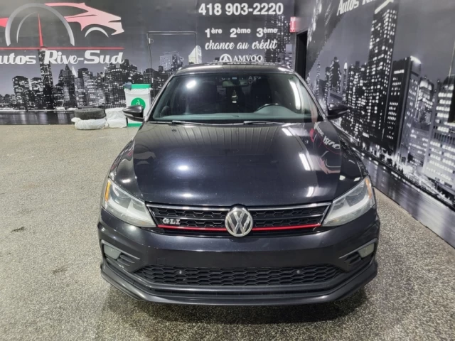 Volkswagen Jetta GLI 2.0 TURBO FULL CUIR GPS AVEC 166 600KM 2016