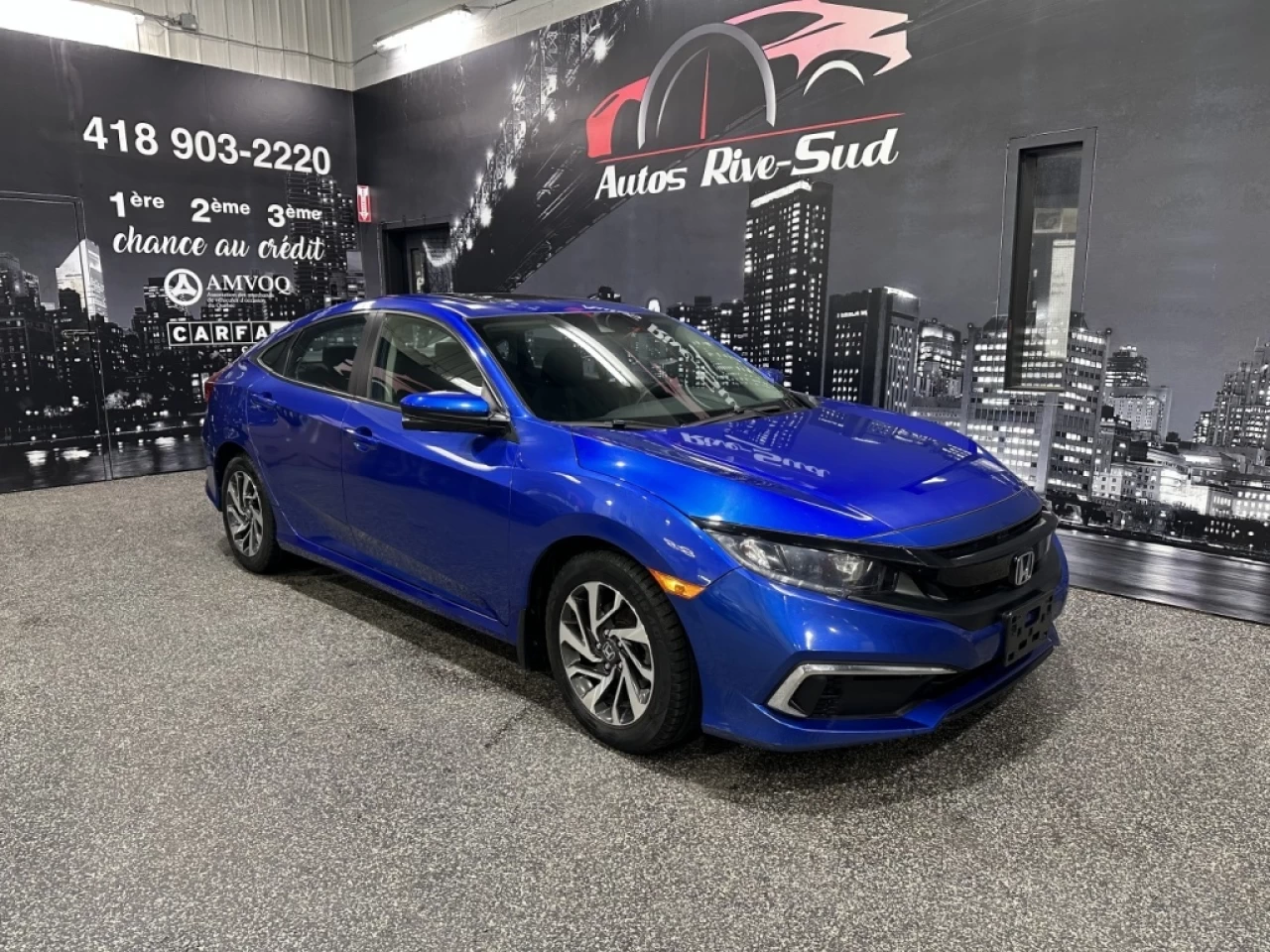 2020 Honda Civic Sedan EX AUTOMATIQUE FULL ÉQUIPÉ TOIT SEULEMENT 61 200KM Main Image