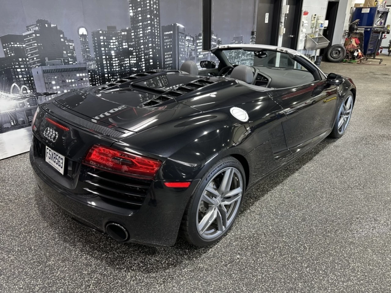 2014 Audi R8 Spyder DÉCAPOTABLE QUATTRO IMPECCABLE SEULEMENT 35 900KM Image principale