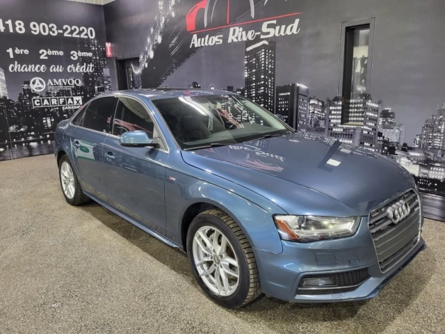 Audi A4 PROGRESSIV QUATTRO CUIR TOIT SEULEMENT 161 500KM 2015