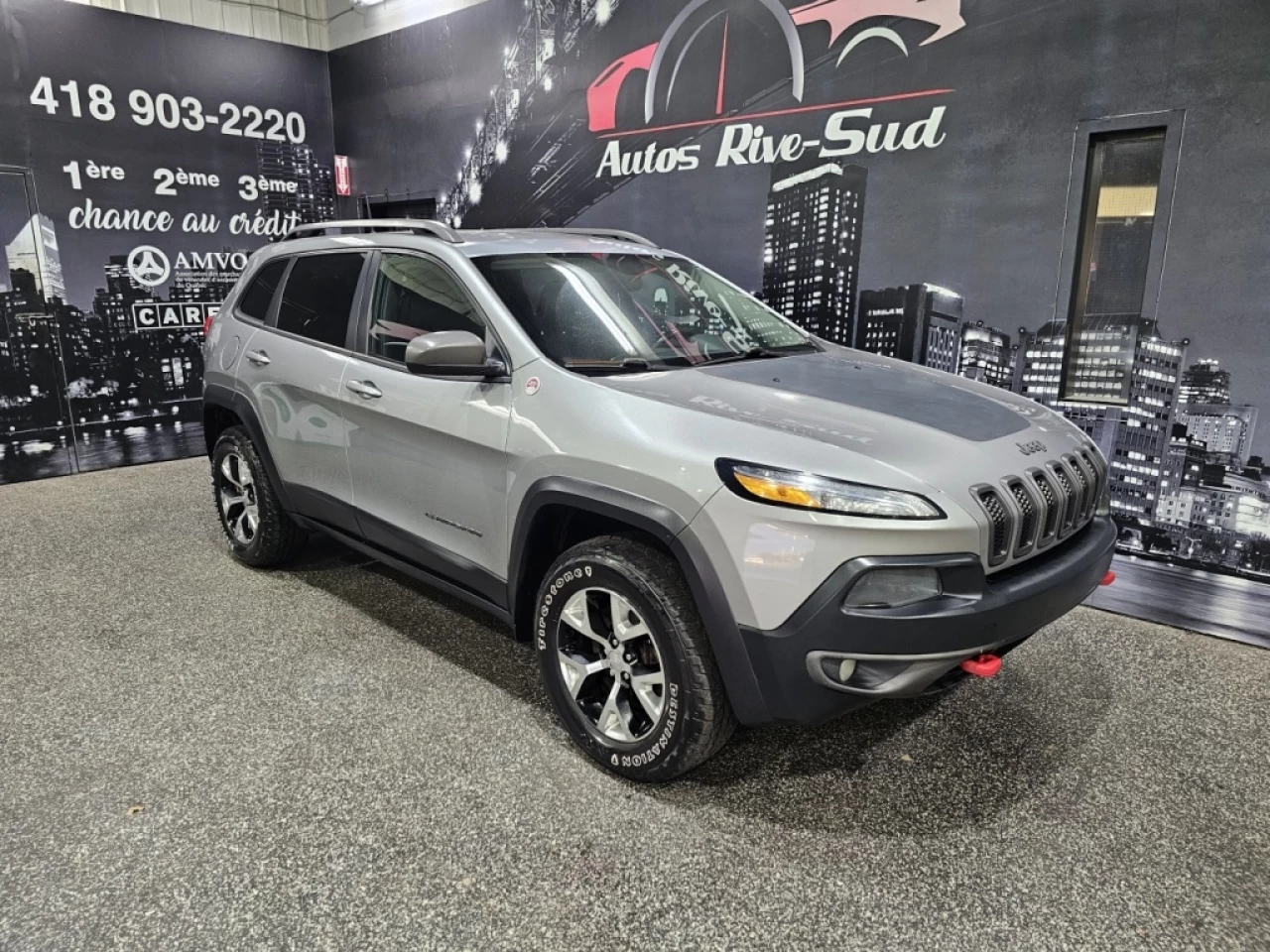 2016 Jeep Cherokee Trailhawk 4X4 V6 FULL ÉQUIPÉ AVEC 162 100KM Image principale