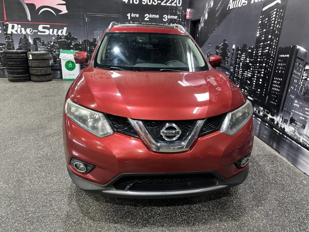 2016 Nissan Rogue SV TECH AWD GPS TOIT PANO SEULEMENT 167 200KM Main Image