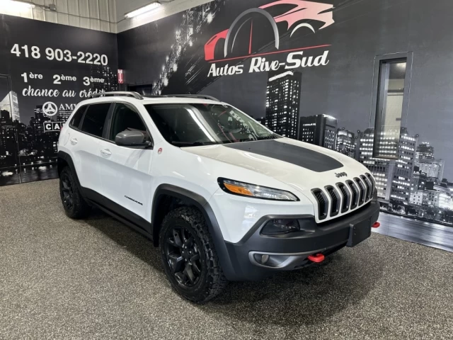 Jeep Cherokee Trailhawk 4X4 3.2L FULL CUIR TOIT SEULEMENT 146 90 2018