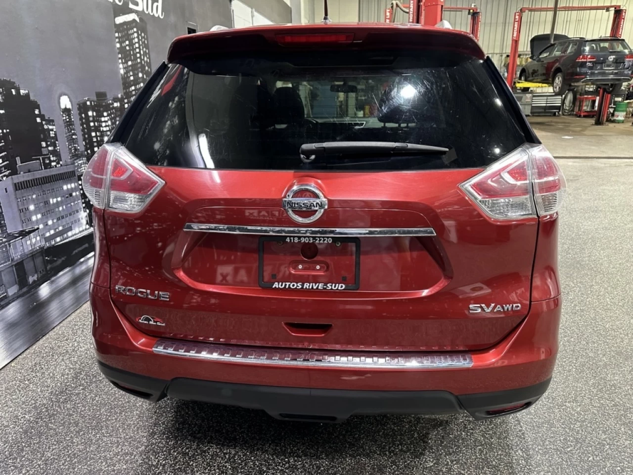 2016 Nissan Rogue SV TECH AWD GPS TOIT PANO SEULEMENT 167 200KM Main Image