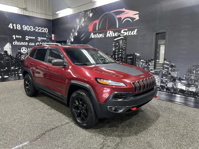 Jeep Cherokee Trailhawk 4X4 3.2L FULL CUIR TOIT SEULEMENT 156 30 2016