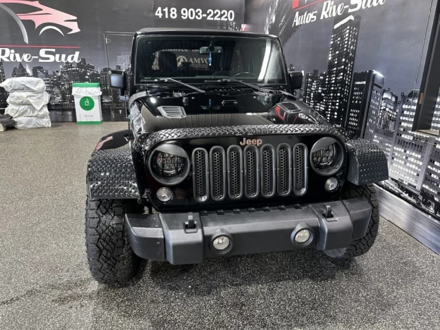 Jeep Wrangler JK Unlimited Sahara 4X4 TRÈS PROPRE SEULEMENT 89 600KM 2018