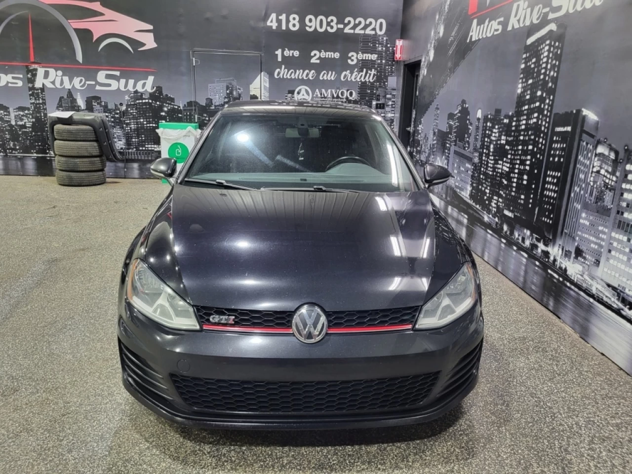 2017 Volkswagen Golf GTI AUTOMATIQUE DSG TRÈS PROPRE SEULEMENT 143 500KM Image principale