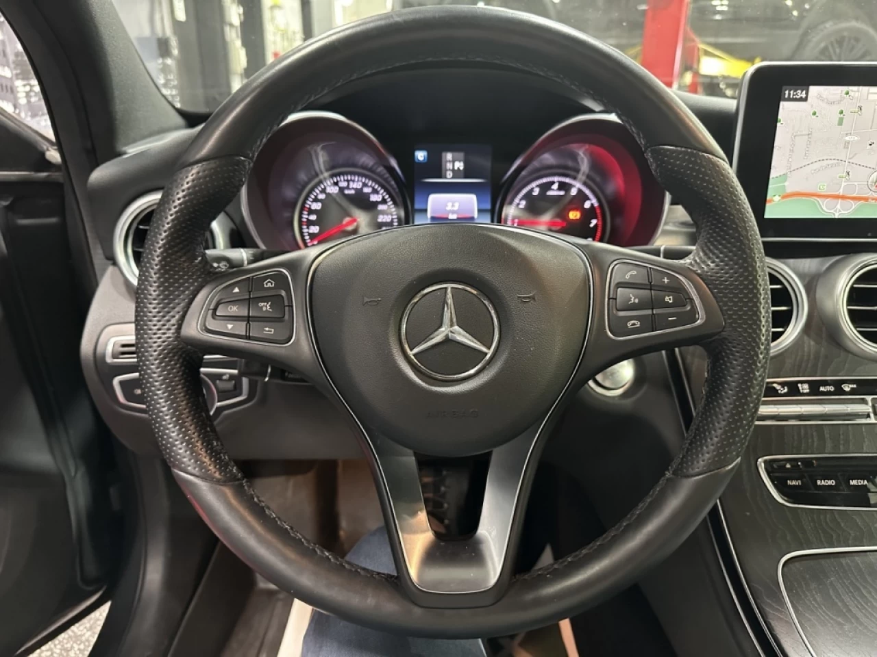 2018 Mercedes-Benz C-Class C 300 4MATIC FULL CUIR TOIT GPS SEULEMENT 65 400KM Main Image