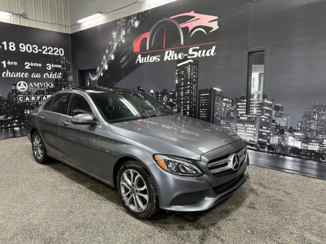 Mercedes-Benz C-Class C 300 4MATIC FULL CUIR TOIT GPS SEULEMENT 65 400KM 2018