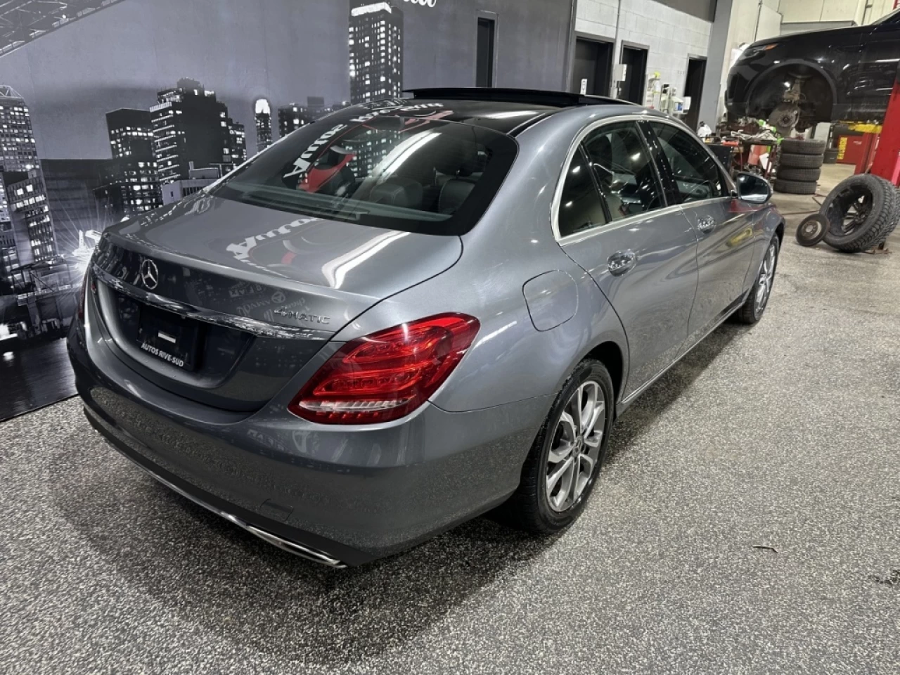 2018 Mercedes-Benz C-Class C 300 4MATIC FULL CUIR TOIT GPS SEULEMENT 65 400KM Main Image