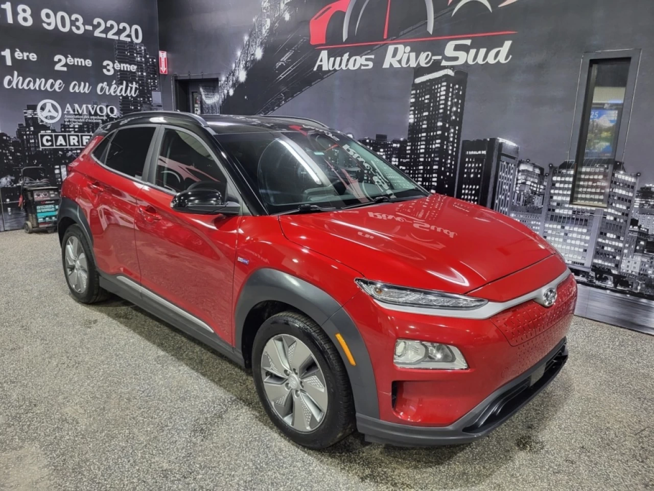 2020 Hyundai Kona Electric Preferred w-Two-Tone Roof FWD Image principale