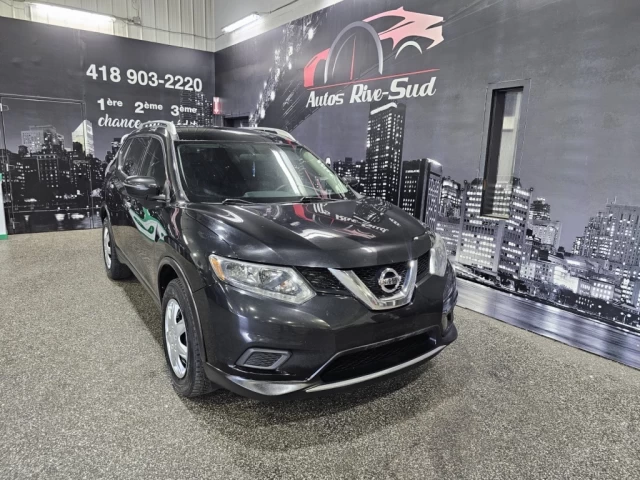 Nissan Rogue S AWD CAMERA  A/C AVEC 155 600KM 2016