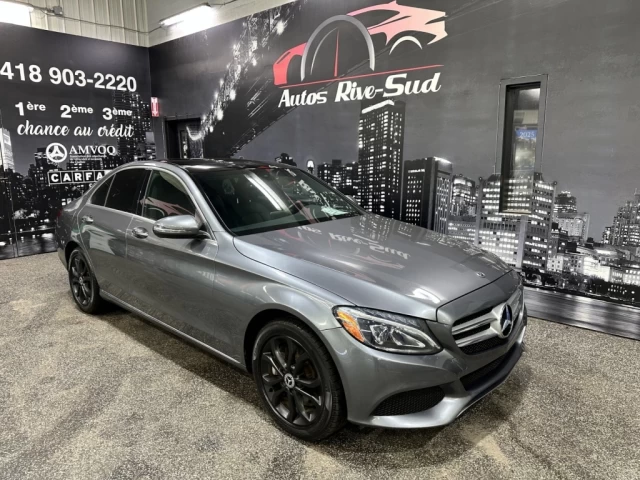 Mercedes-Benz C-Class C 300 4MATIC FULL CUIR GPS TOIT SEULEMENT 65 500KM 2018