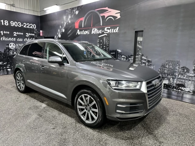 Audi Q7 KOMFORT TOIT PANO CUIR SEULEMENT 140 800KM 2018