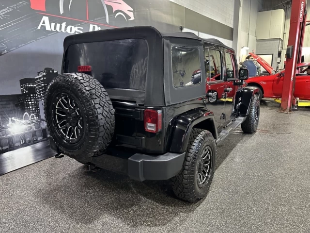 Jeep Wrangler JK Unlimited Sahara 4X4 TRÈS PROPRE SEULEMENT 89 600KM 2018