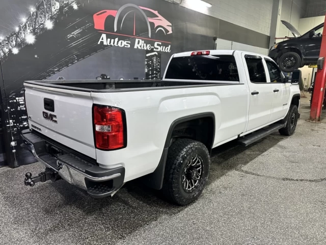 GMC SIERRA 2500HD 6.0L CREWCAB BOITE 8 PIED SEULEMENT 143 600KM 2018