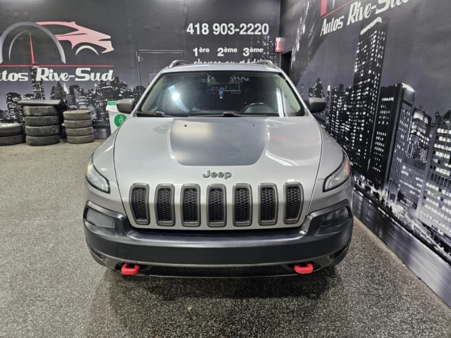 Jeep Cherokee Trailhawk 4X4 V6 FULL ÉQUIPÉ AVEC 162 100KM 2016